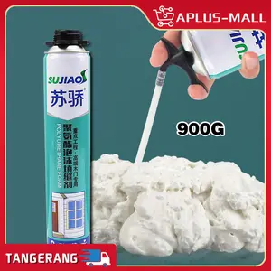 900g Foam PU Foam Sealant Spray Polyurethane Foam Anti Bocor PU Foam Spray Multi Purpose
