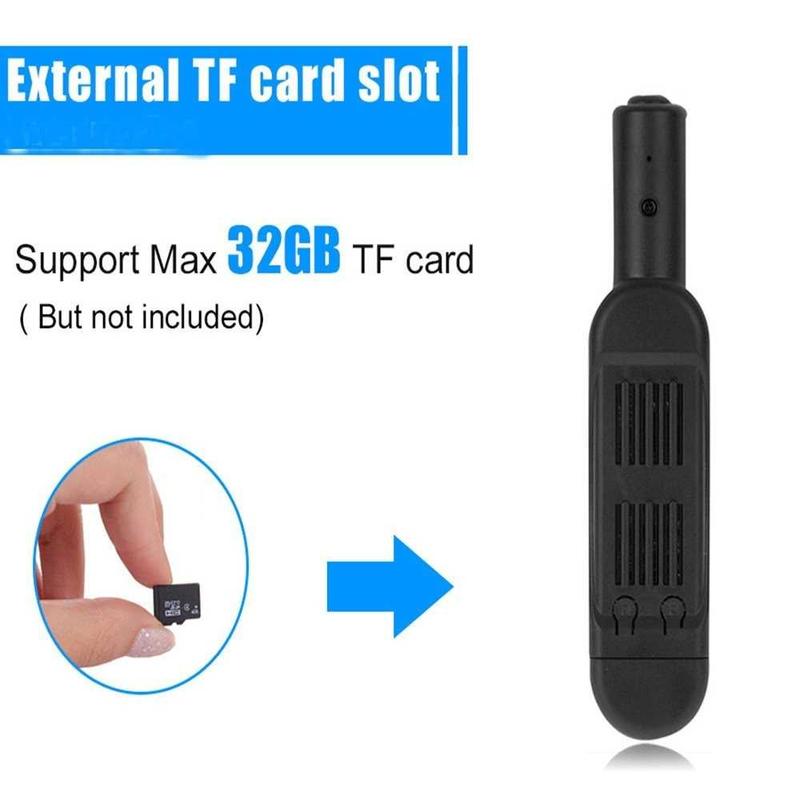 Mini Spy Kamera Pengintai CCTV Portabel Wearable Cameras 6