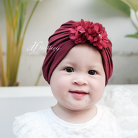 Gambar Turban Anak Bayi Perempuan Marsya dfGallery Bunga Putik Cantik - Babypink dari dfGallery.id Kota Surabaya 2 Tokopedia