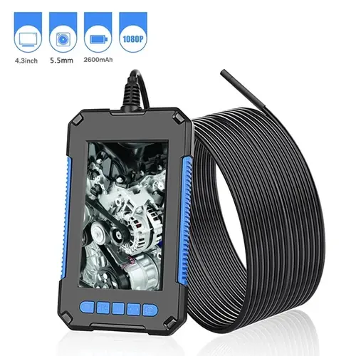 Endoscope 5.5mm Camera Inspection Borescope P40 Kamera 1080P Endoskopi