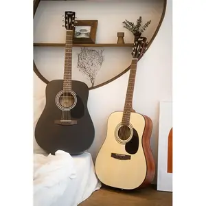 gitar Akustik elektrik Tanam besi Cort,Gratis packing kayu