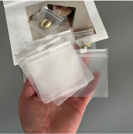 Tas Penyimpanan Perhiasan Buram / Tas Terpisah Gesper Ritsleting / Tas EVA Portabel Tahan Debu-G / Storage perhiasan / Kantong perhiasan [varian size dan dijual per pcs] 0