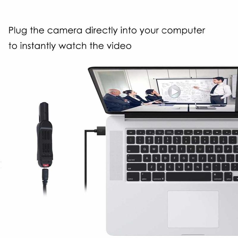 Mini Spy Kamera Pengintai CCTV Portabel Wearable Cameras 9