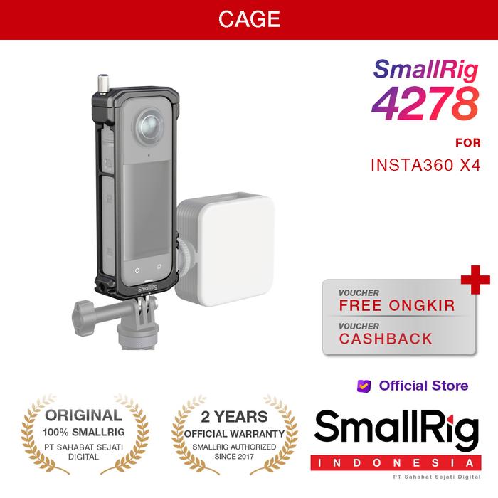 Gambar SmallRig Cage for Insta360 X4 4278 dari Smallrig Indonesia Kota Administrasi Jakarta Pusat Tokopedia