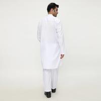 Gambar stelan baju koko pakistan ihram pria dewasa stelan koko kurta - Putih, M dari Basmala Store Kota Tangerang Selatan 2 Tokopedia