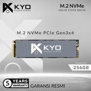 SSD M2 NVME / M.2 NVME/ M2NVME 256GB KAIZEN RESMI (GARANSI 5 TAHUN)