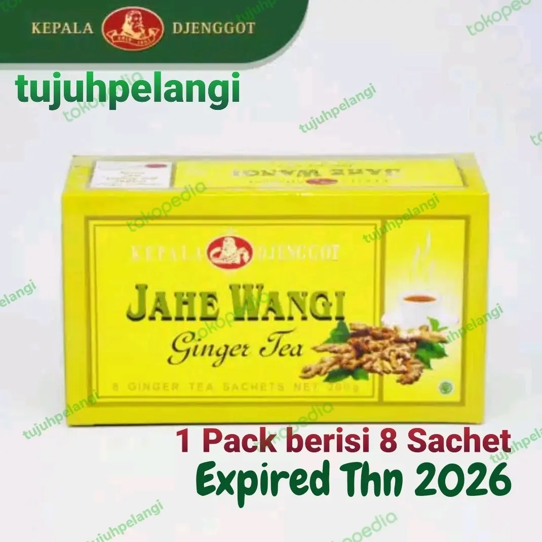 JAHE WANGI KEPALA JENGGOT DJENGGOT Sachet - 200 gram
