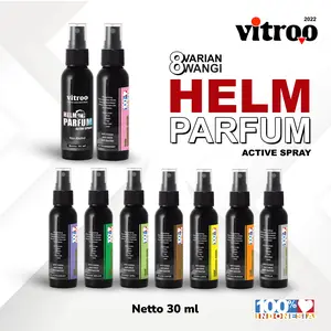 Vitroo Parfum Helm Spray Anti Bakteri Protection Parfum Pewangi Helmet