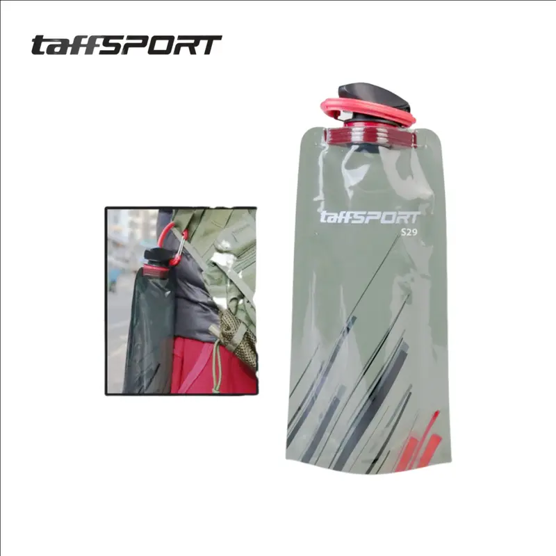 Botol Air Minum Lipat TaffSPORT Outdoor Camping Hiking Drinking Portable Bottle 700ml 0