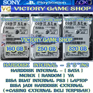 HARDDISK INTERNAL 2,5" | HDD 2,5" [ 2,5 inch ] - MEREK RANDOM