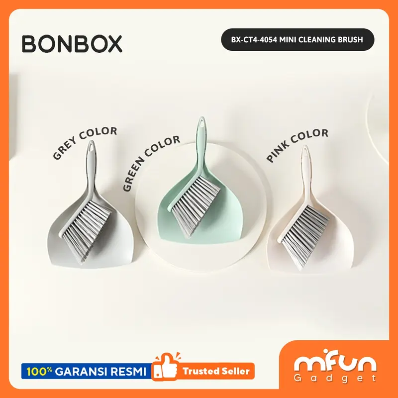 Bonbox Sapu Sodok Pengki Mini Alat Penyapu Pembersih Debu Kotoran BX-CT4-40504 0