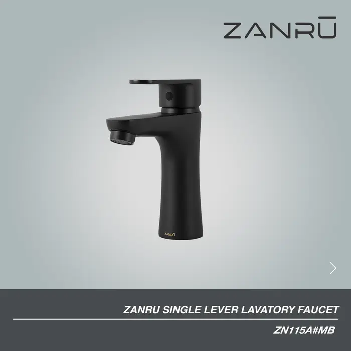 Gambar ZANRU Lavatory Faucet ZN115A | Kran Wastafel - Keran - Gun Metal dari PT Surya Pertiwi Kota Tangerang 4 Tokopedia