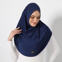 Gambar HIA Everywear Ateera Sport Hijab Instant Bahan Slim Spandex Premium - Hitam dari HIA EveryWear Kota Bandung 4 Tokopedia