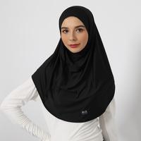 Gambar HIA Everywear Ateera Sport Hijab Instant Bahan Slim Spandex Premium - Hitam dari HIA EveryWear Kota Bandung 3 Tokopedia