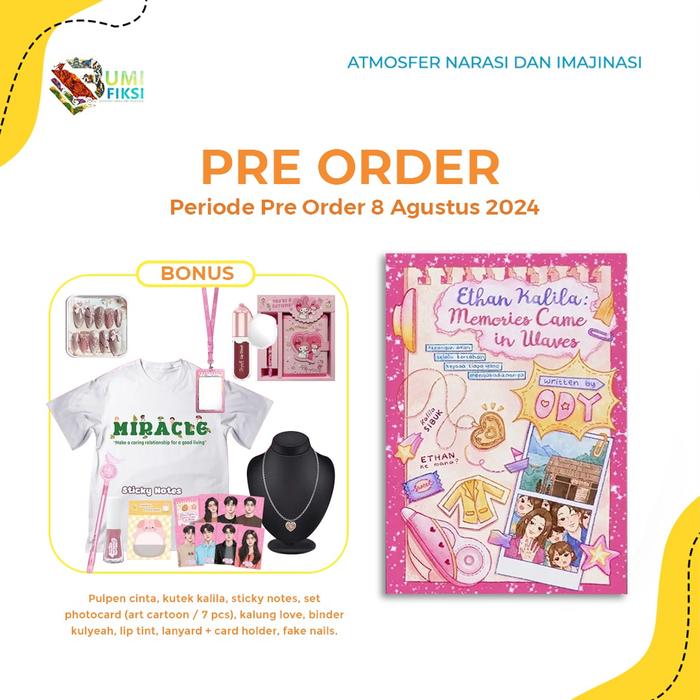 Gambar Pre Order - Buku Novel Ethan Kalila : Memories Came In Waves - Ody - Akad - Bumifiksi dari Bumifiksimedan001 Kota Medan Tokopedia