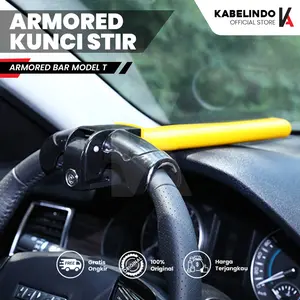 Kunci Stir Mobil Universal Armored Bar Merk Police Security