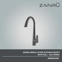 Gambar ZANRU Kitchen Faucet ZN608C | Kran Dapur - Keran - Gun Metal dari PT Surya Pertiwi Kota Tangerang 1 Tokopedia
