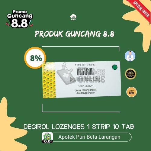 DEGIROL LOZENGES 1 STRIP 10 TABLET