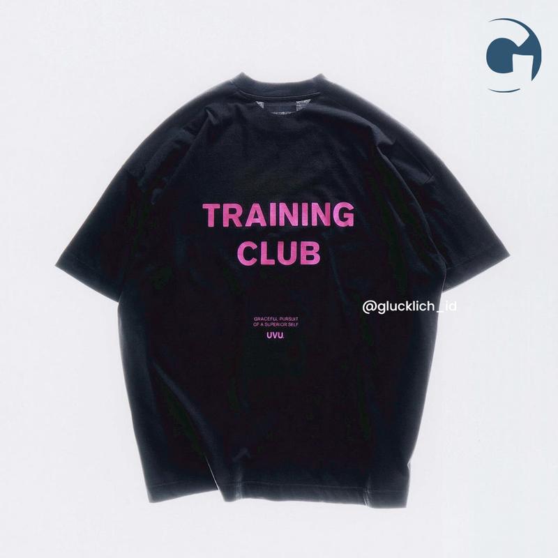 UVU, Training Club Tee in Black/Pink L