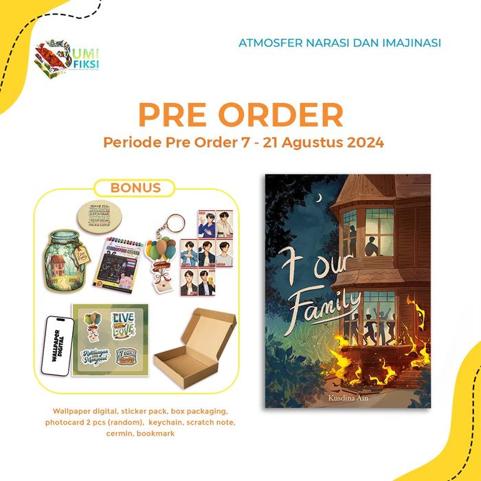 Gambar Pre Order Buku Novel - 7 Our Family  By  Kusdina Ain - Bumi Fiksi dari Bumifiksimedan001 Kota Medan Tokopedia