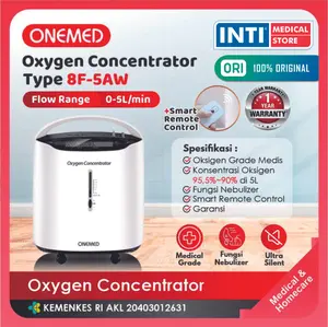 Onemed | Oxygen Concentrator 5 Liter 8F 5AW | Tabung Oksigen Elektrik