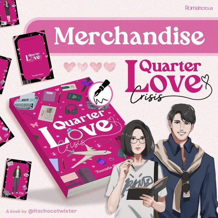 Gambar PRE ORDER - Buku Novel - Quarter Love Crisis - Itschocotwister - Romancious - Bumifiksi dari BumifiksiJogjakarta Kab. Sleman Tokopedia