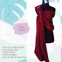 Gambar Gendongan Ring Sling (Kain Panjang) - Merah dari Aurel Babyshop Kota Tangerang Selatan 4 Tokopedia