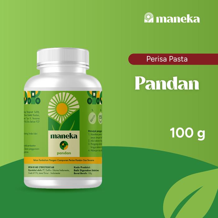 Gambar Maneka Perisa Pasta Pandan - Aroma Perasa dan Pewarna Makanan Pandan 100 ML dari Bubuqu Powder Kota Administrasi Jakarta Barat Tokopedia