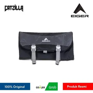 Tas Hand Bag Eiger Toiletry Fam Gili - Black