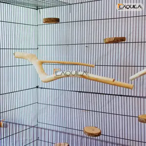 Tangkringan Tenggeran Ranting Dahan Kayu Kopi Untuk Kandang Burung Sugar Glider Tupai Estetik