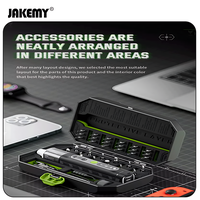 Gambar Jakemy JM-8196 35 in 1 All-in-One Smart Dual Dynamics Precision Obeng Listrik Set Patented Handle dari House Sparepart Kab. Tangerang 3 Tokopedia