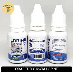 Obat Tetes Mata Kucing Lorine Atasi Iritasi Belekan Radang Infeksi Dan Hidung Meler