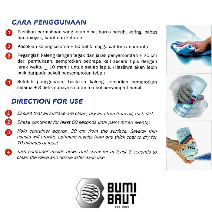 Cat Semprot Diton 300cc (Pilih Varian) 3