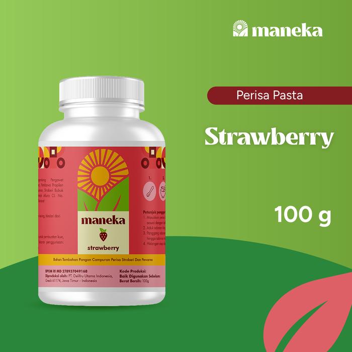 Gambar Maneka Perisa Pasta Strawberi - Aroma Perasa dan Pewarna Makanan Rasa Strawberry 100 ML dari Bubuqu Powder Kota Administrasi Jakarta Barat Tokopedia