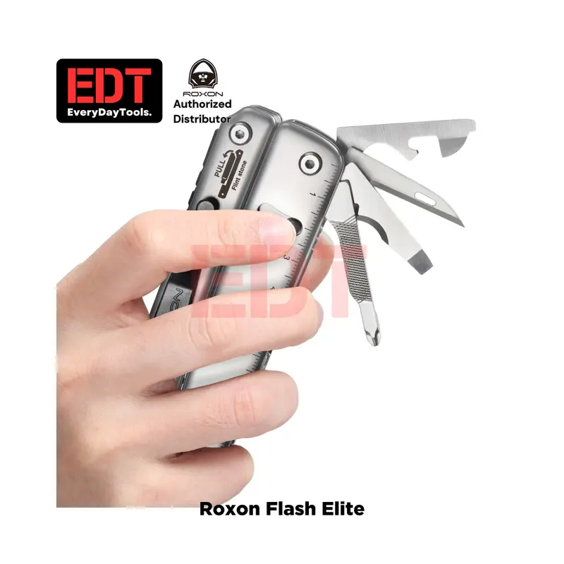 Roxon Flash Elite | D2 Blade Steel | Outdoor Multitool 1