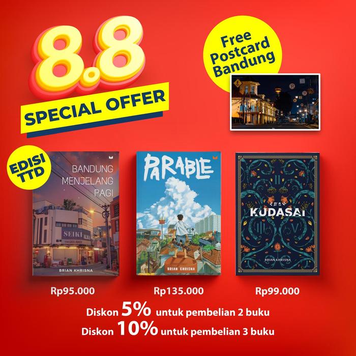 Gambar [ PROMO ] SPecial Offer - Buku Novel - Brian Krisna - Mediakita - Bumifiksi (8 - 13 Agustus 2024) dari Bumifiksimedan001 Kota Medan Tokopedia