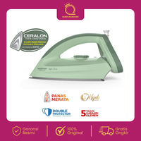 Gambar MASPION Setrika Automatic Iron Hijab Series HA-365 Electric Iron Ceralon Ceramic Non Stick dari Queen Bandung Kota Bandung 1 Tokopedia
