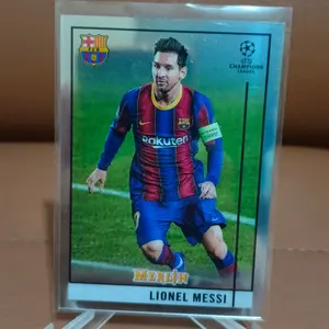kartu Bola / Soccer Cards topps Merlin 2021 lionel messi barcelona barca