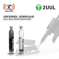 Gambar 2UUL DA43/DA44 Lem Jelly Lem Touchscreen Lem LCD Guru Glue Soft Buffer Adhesive for Phone Repair 30ML Hitam/Putih Original - DA44 Putih dari future store Kota Tangerang 1 Tokopedia