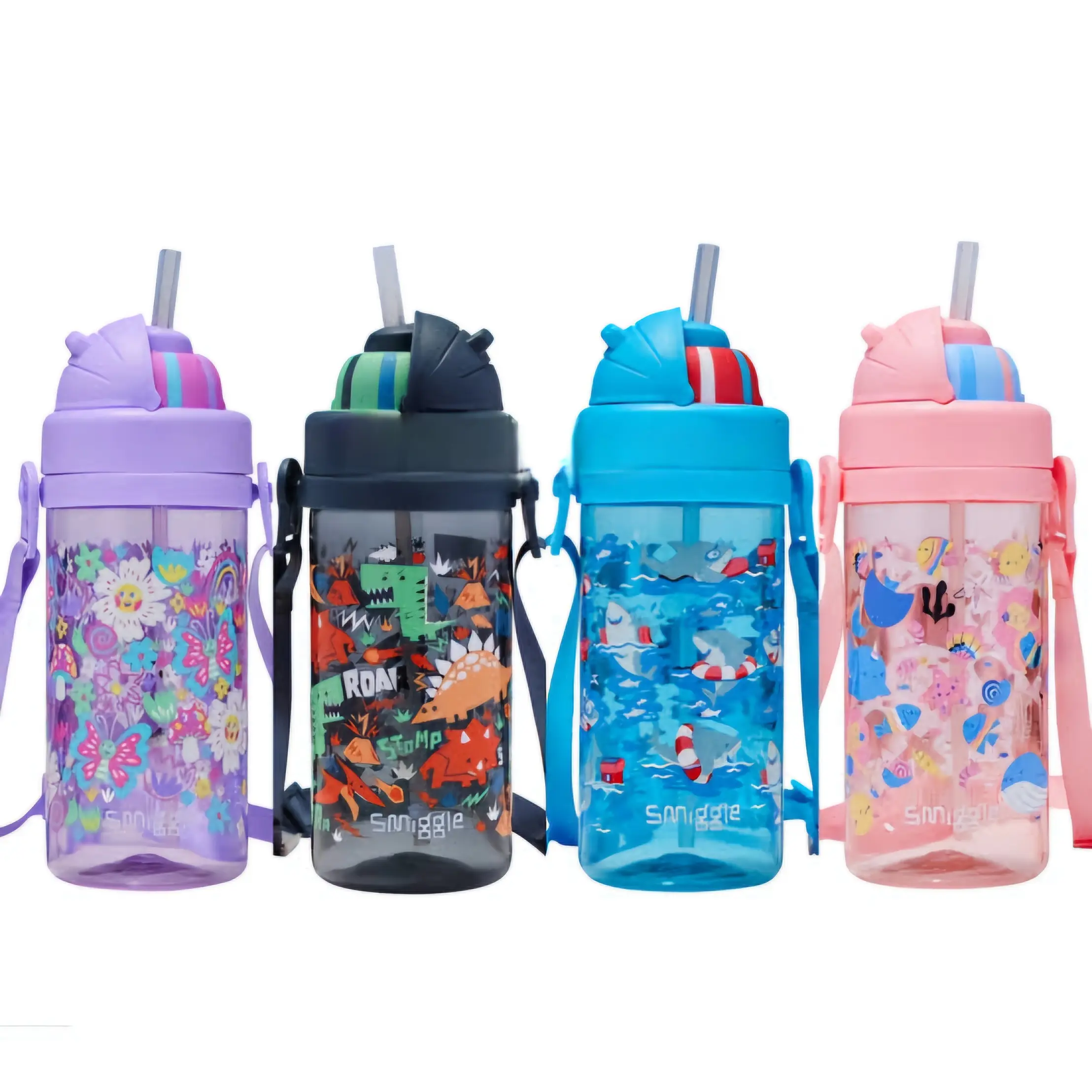 Smiggle Strap Bottle Drink Botol Minum Anak 430ml