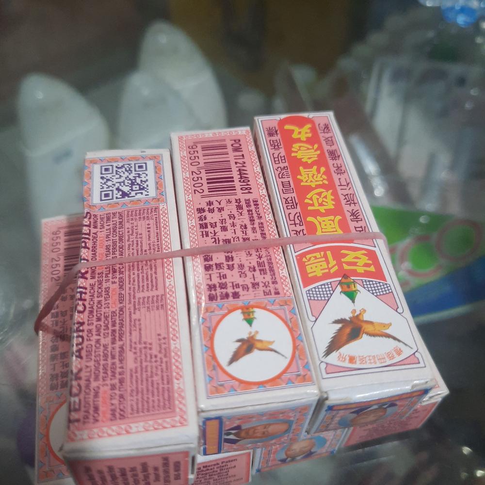 pil chi kit tek au obat sakit perut  3 pcs