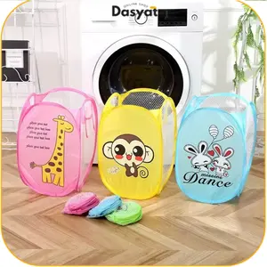 DOS Keranjang Baju Kotor Lipat Karakter Laundry Bag Tempat Pakaian Kotor Penyimpanan Mainan Baju