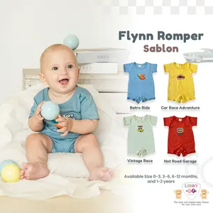 LIBBY EARTH COLOUR FLYNN ROMPER SABLON (1 STEL)