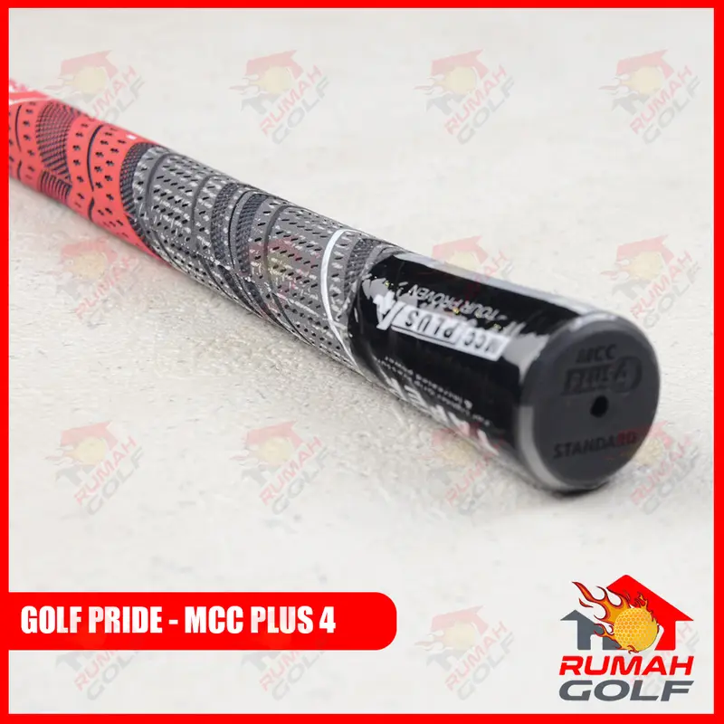 GOLF GRIP - GOLF PRIDE - MCC PLUS 4 - RED - IRON - WOOD 1