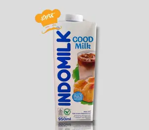 INDOMILK susu cair 1lt full cream