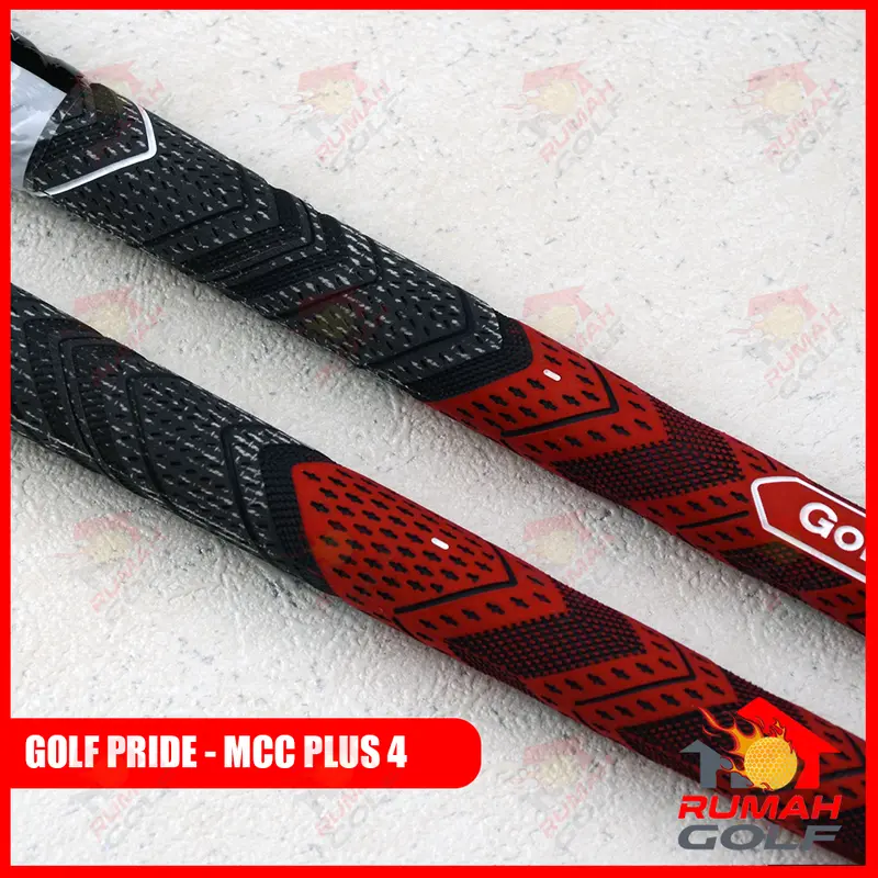 GOLF GRIP - GOLF PRIDE - MCC PLUS 4 - RED - IRON - WOOD 4