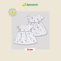 Gambar BANANA Dress bayi perempuan printing bunga cream renda cubit - S dari BANANA Official Store Kota Administrasi Jakarta Timur 4 Tokopedia