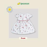 Gambar BANANA Dress bayi perempuan printing bunga cream renda cubit - S dari BANANA Official Store Kota Administrasi Jakarta Timur 3 Tokopedia