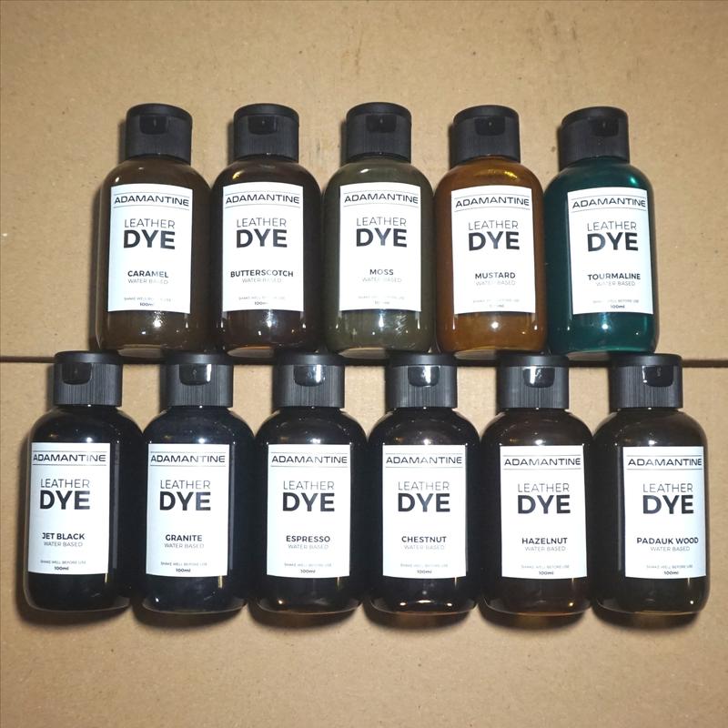Adamantine Leather Dye , Pewarna Kulit , Cat Kulit , Water Based , Waterstain 0