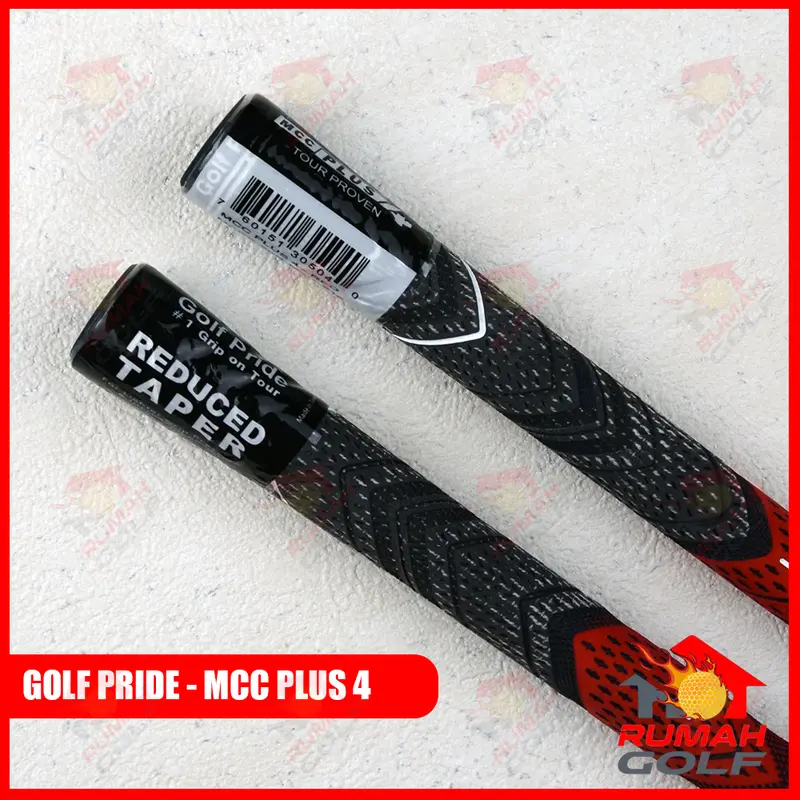 GOLF GRIP - GOLF PRIDE - MCC PLUS 4 - RED - IRON - WOOD 3